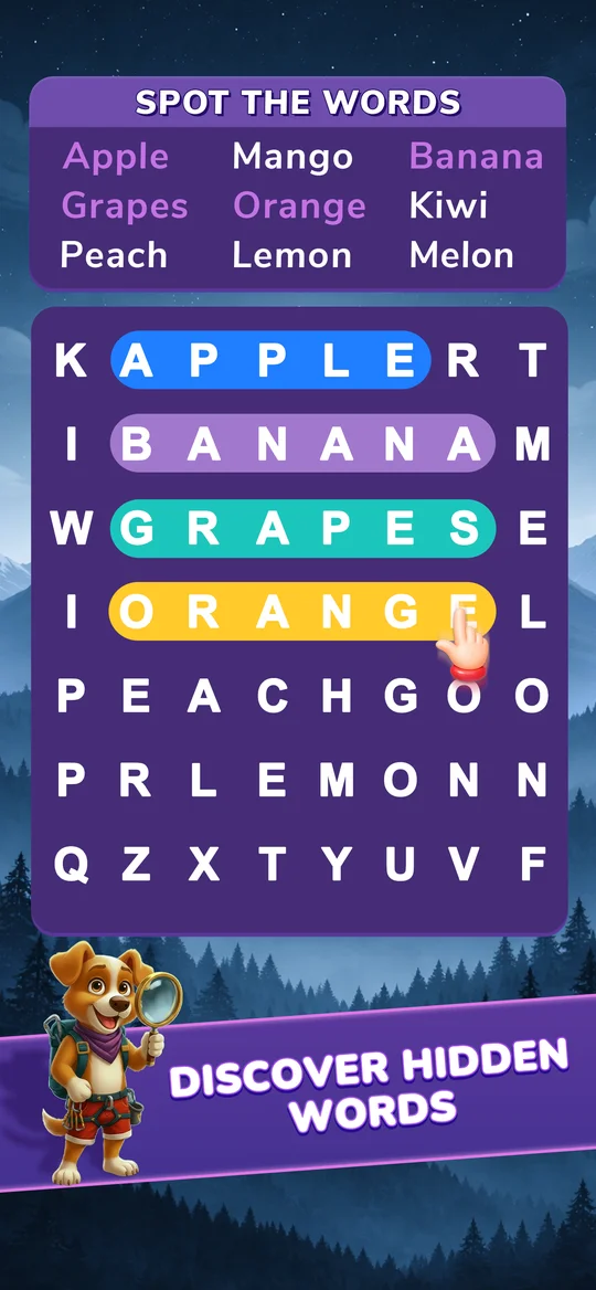 Gameplay Showcase Word Search